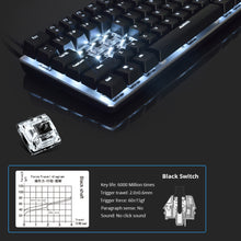 Load image into Gallery viewer, TKL Mechanical Gaming Keyboard Ajazz AK33 Wired RGB LED Backlight USB
