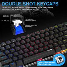 Load image into Gallery viewer, TKL Mechanical Gaming Keyboard Ajazz AK33 Wired RGB LED Backlight USB
